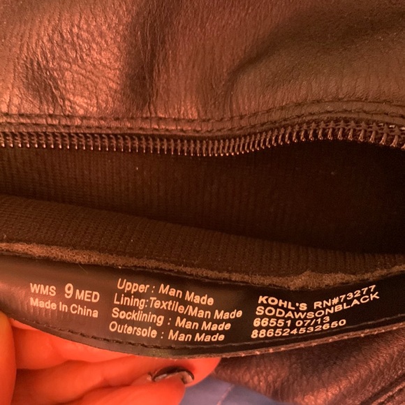 So Black Faux Leather Riding Knee High Boots - Picture 9 of 9